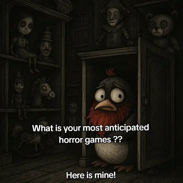 what is your most anticipated horror games? these are mine, good quality, amazing games that I cannot wait to play and stream. Tell me your most anticipated games. I'm genuinely curious what games you're looking forward to that are horror or even not horror!  #games #horror #streamer #gamertok #tierlist 