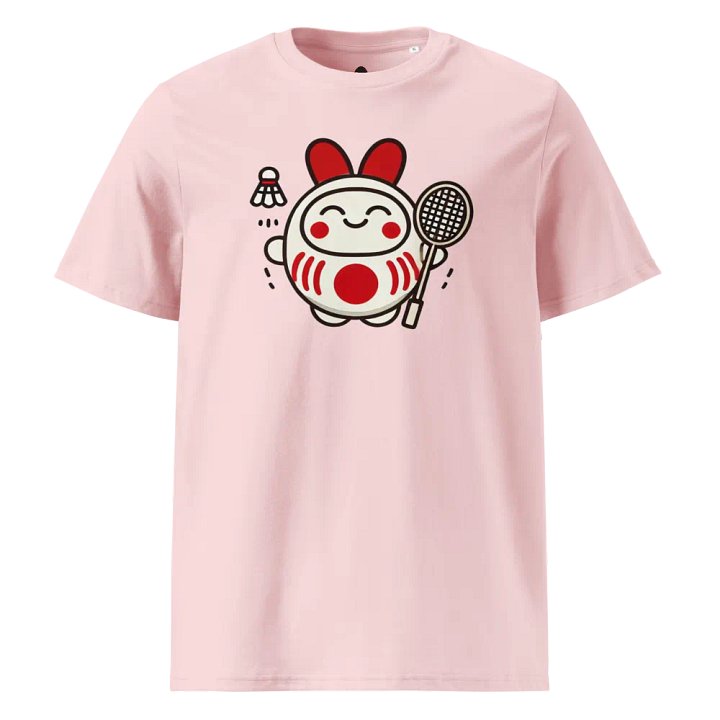 Smiling Bunny Badminton T-Shirt product image (4)
