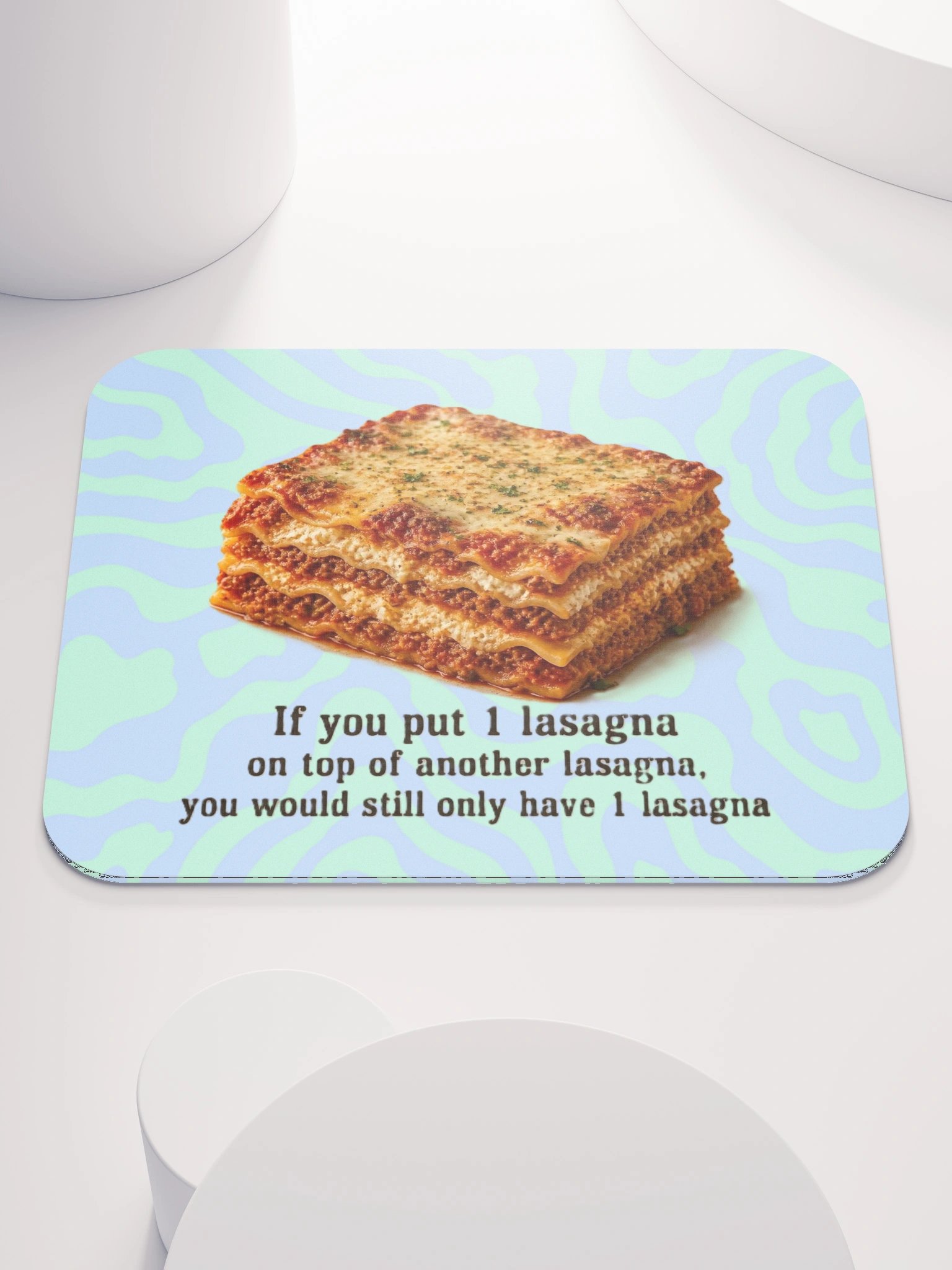 "Lasagna" Logic Mouse Pad product image (1)