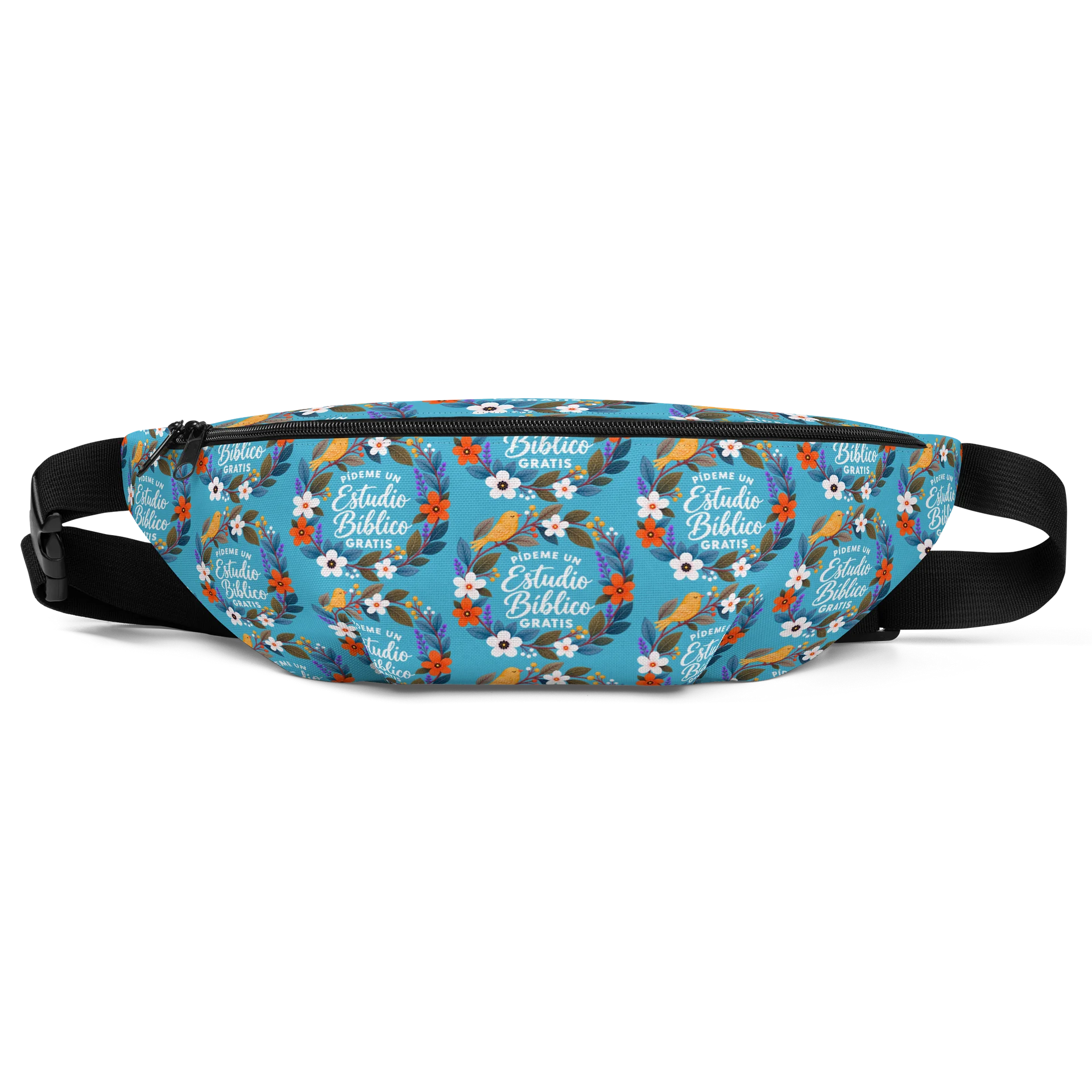 Pídeme un Estudio Bíblico Gratis Crossbody Fanny Pack product image (1)