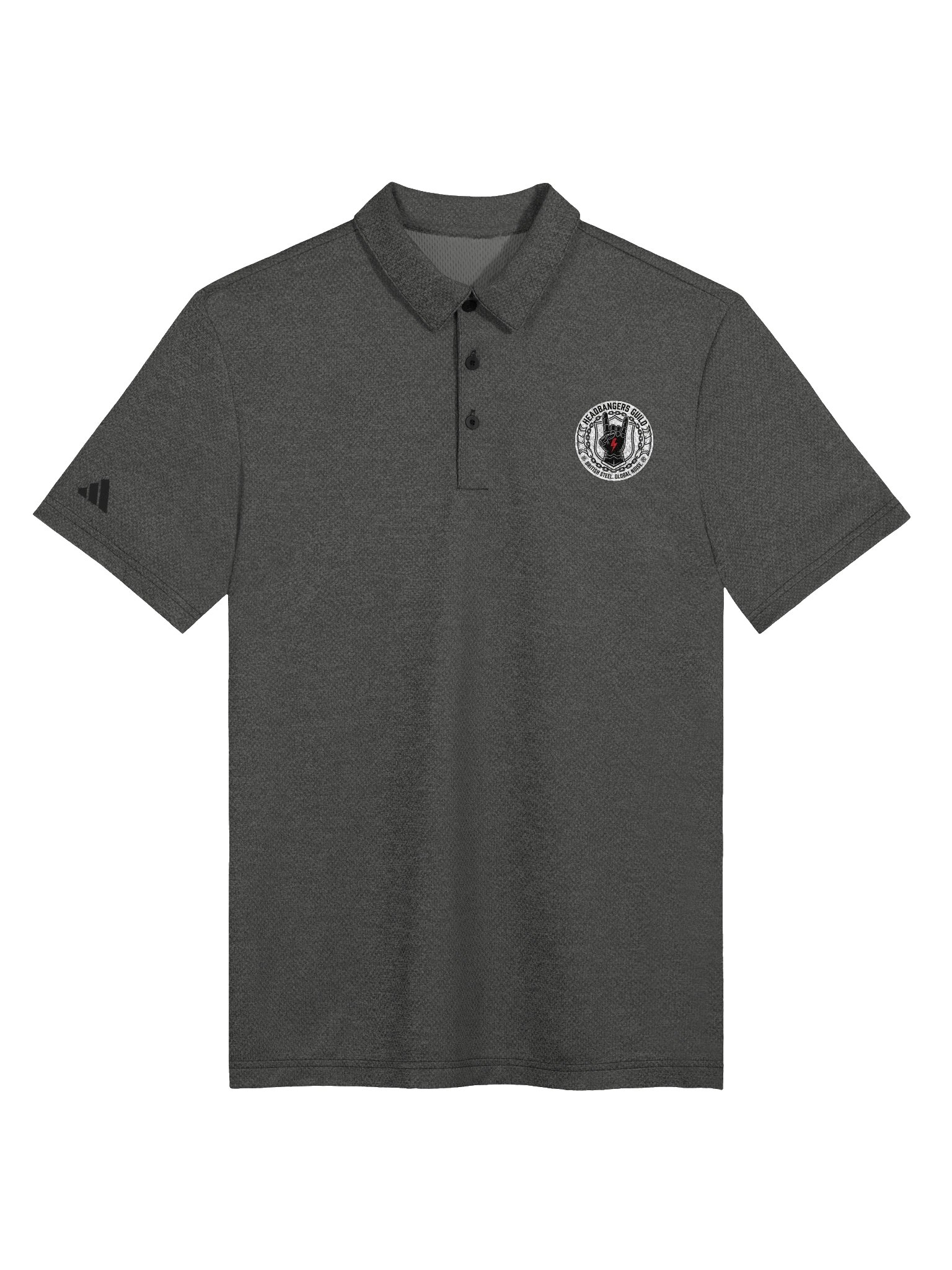 British Steel Polo — Headbangers Guild x adidas product image (2)