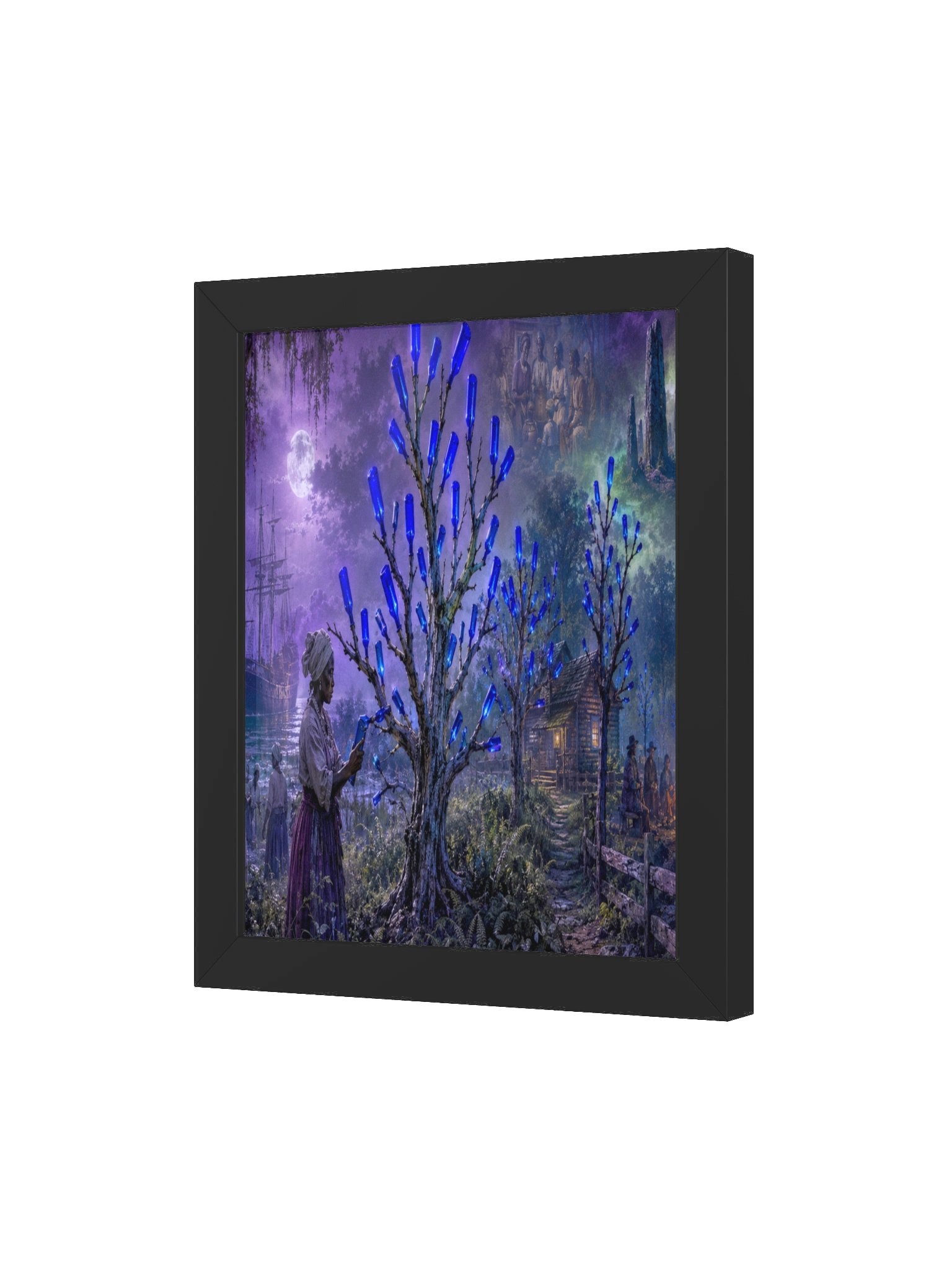THE BOTTLE TREES FRAMED PRINT product image (3)