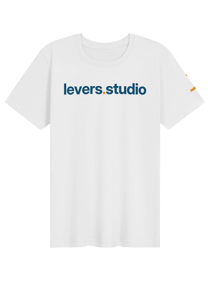 levers.studio t-shirt, white