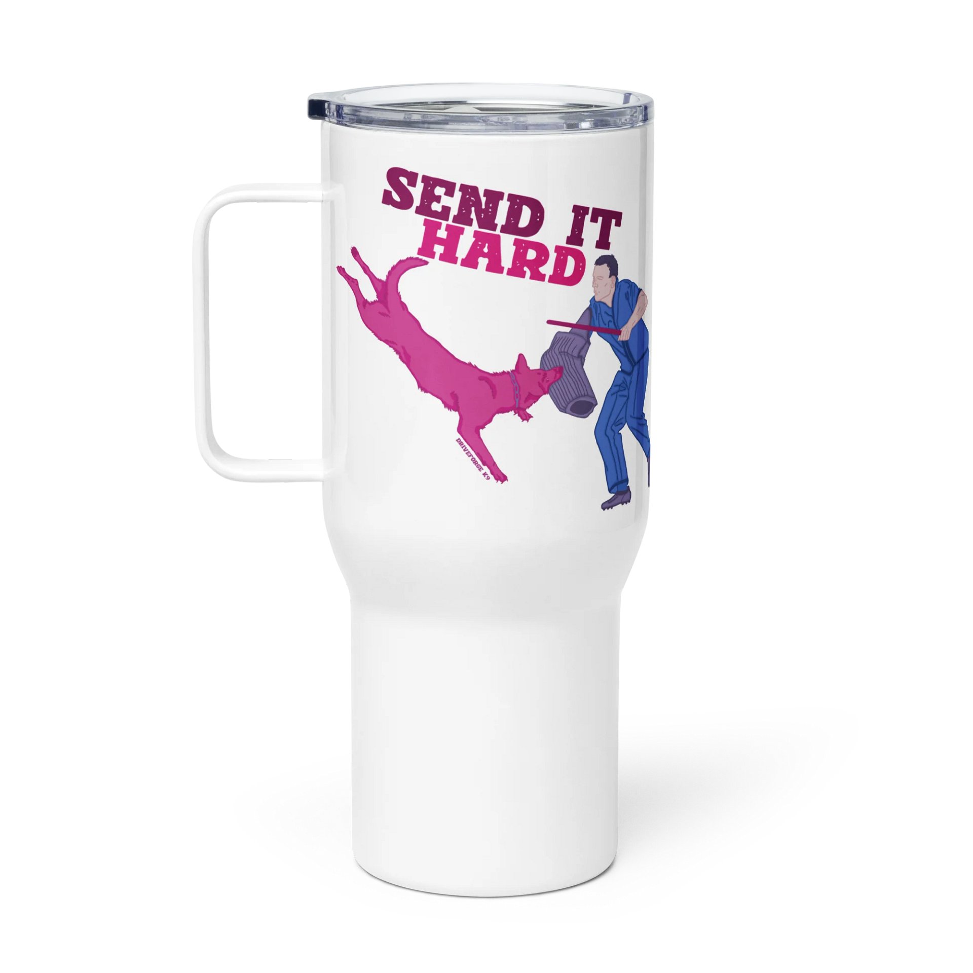 Send It Hard: Stainless Travel Mug product image (1)