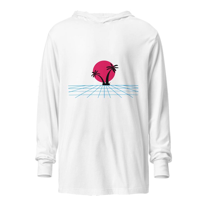 Retro Futurism Sunset Unisex Hoodie product image (1)