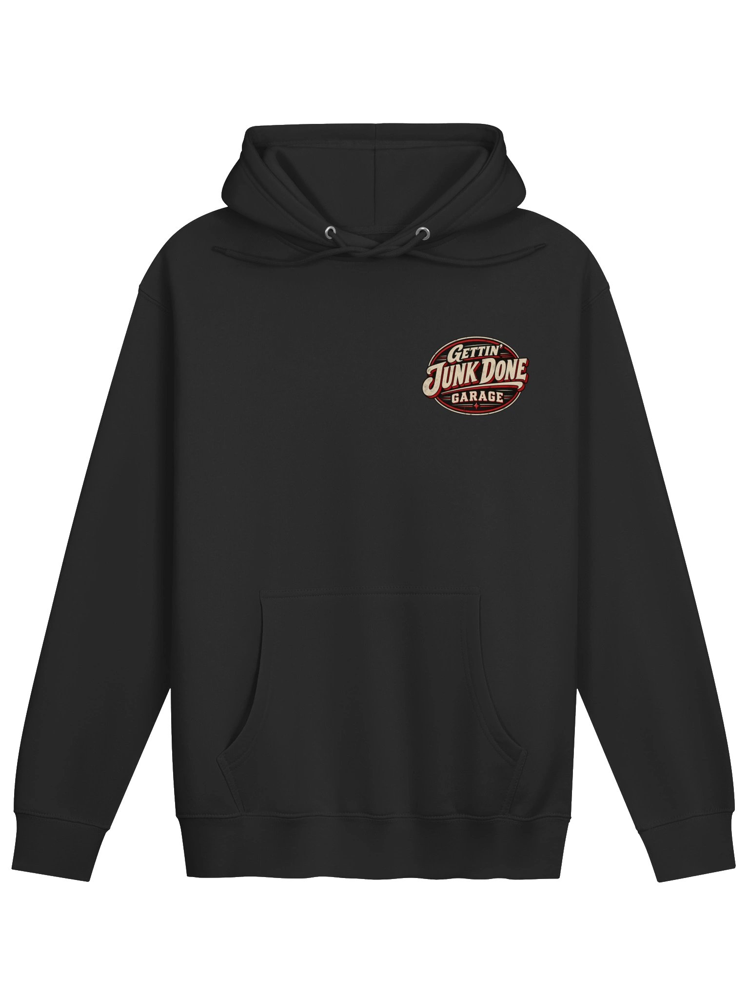 Gettin’ Junk Done Garage — Horsepower Over Everything Hoodie product image (2)
