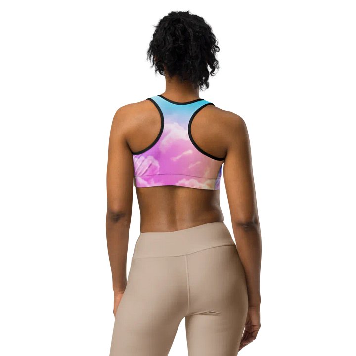 Blur cloud rainbow Design Sports Bra - V7 product image (1)