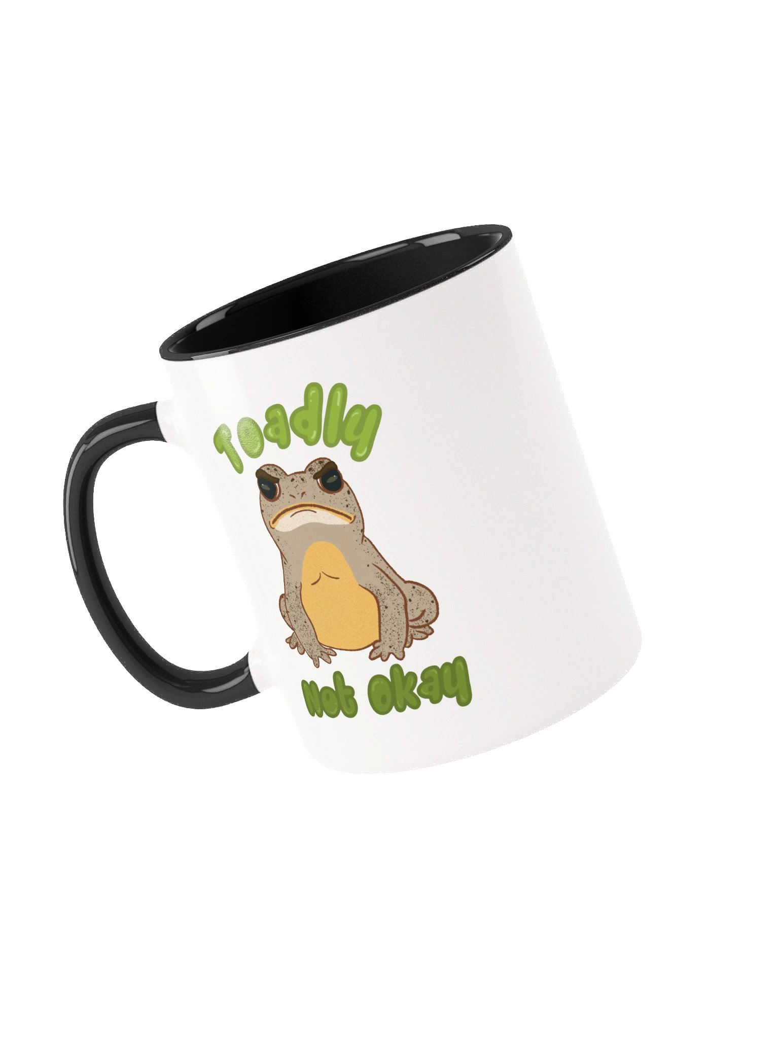 Toadly Not Okay - Colored mug product image (6)