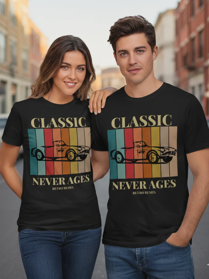 Retro Classic Convertible Never Ages Tee product image (1)