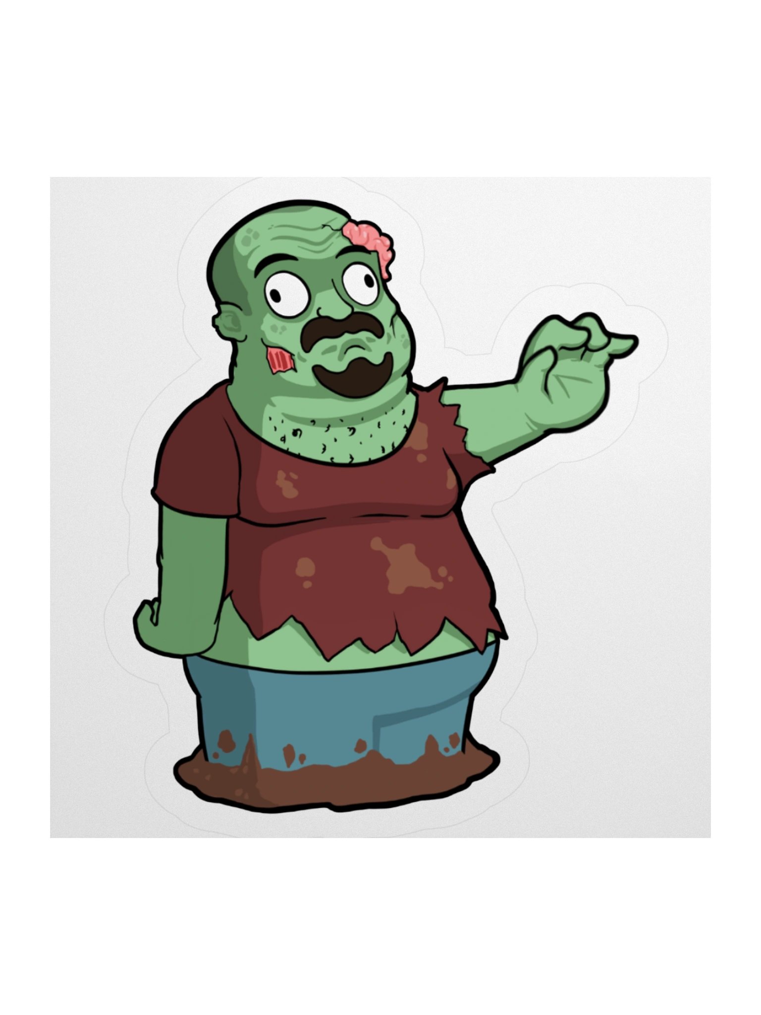 danZombie Sticker product image (2)