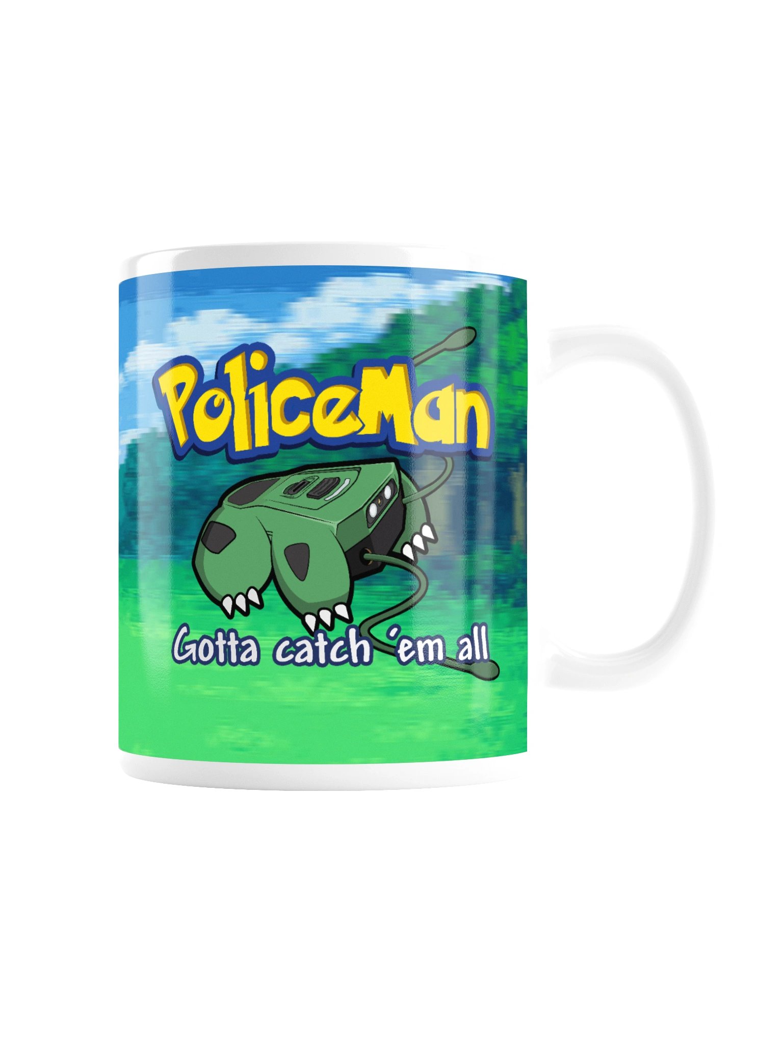 Policeman Gotta Catch ’Em All Mug product image (8)