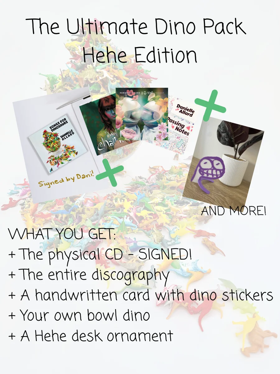 Songs for Dinosaurs - The Ultimate Dino Pack - Hehe Edition [PRE-ORDER] product image (1)