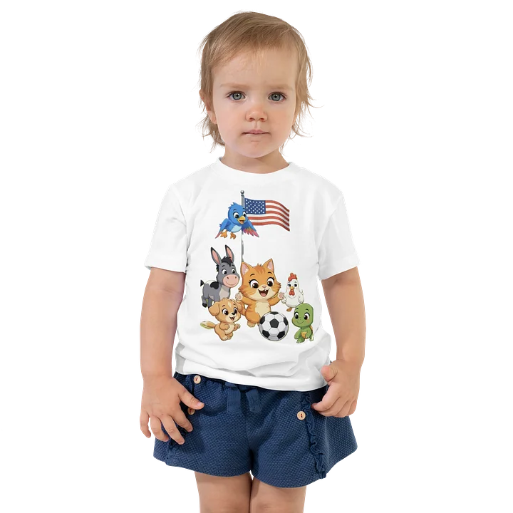 Farm Animal Soccer Toddler Tee product image (1)