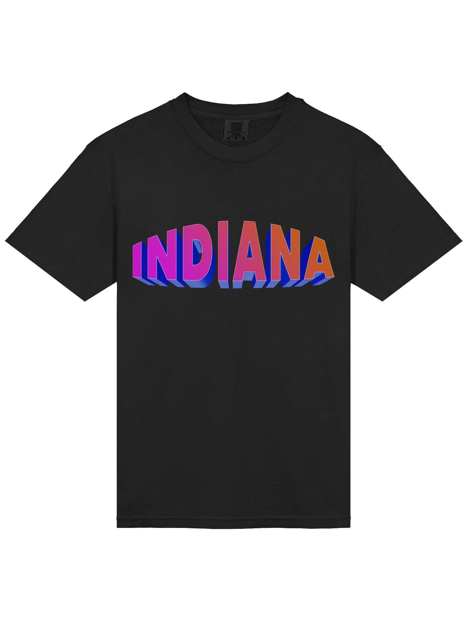 INDIANA 3D Gradient Comfort Colors Tee product image (3)