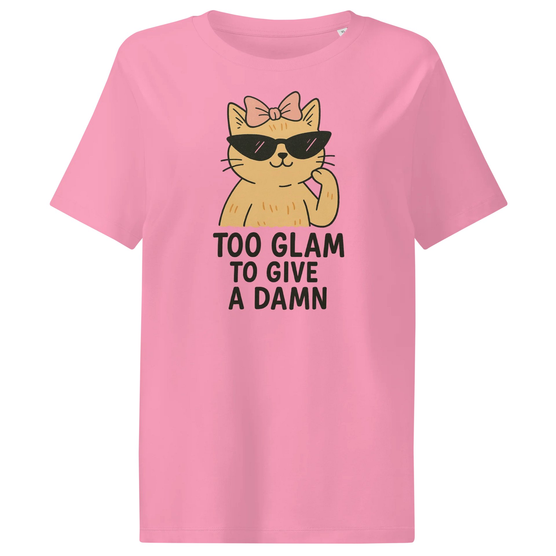 Glam Cat Wave Organic Tee product image (2)