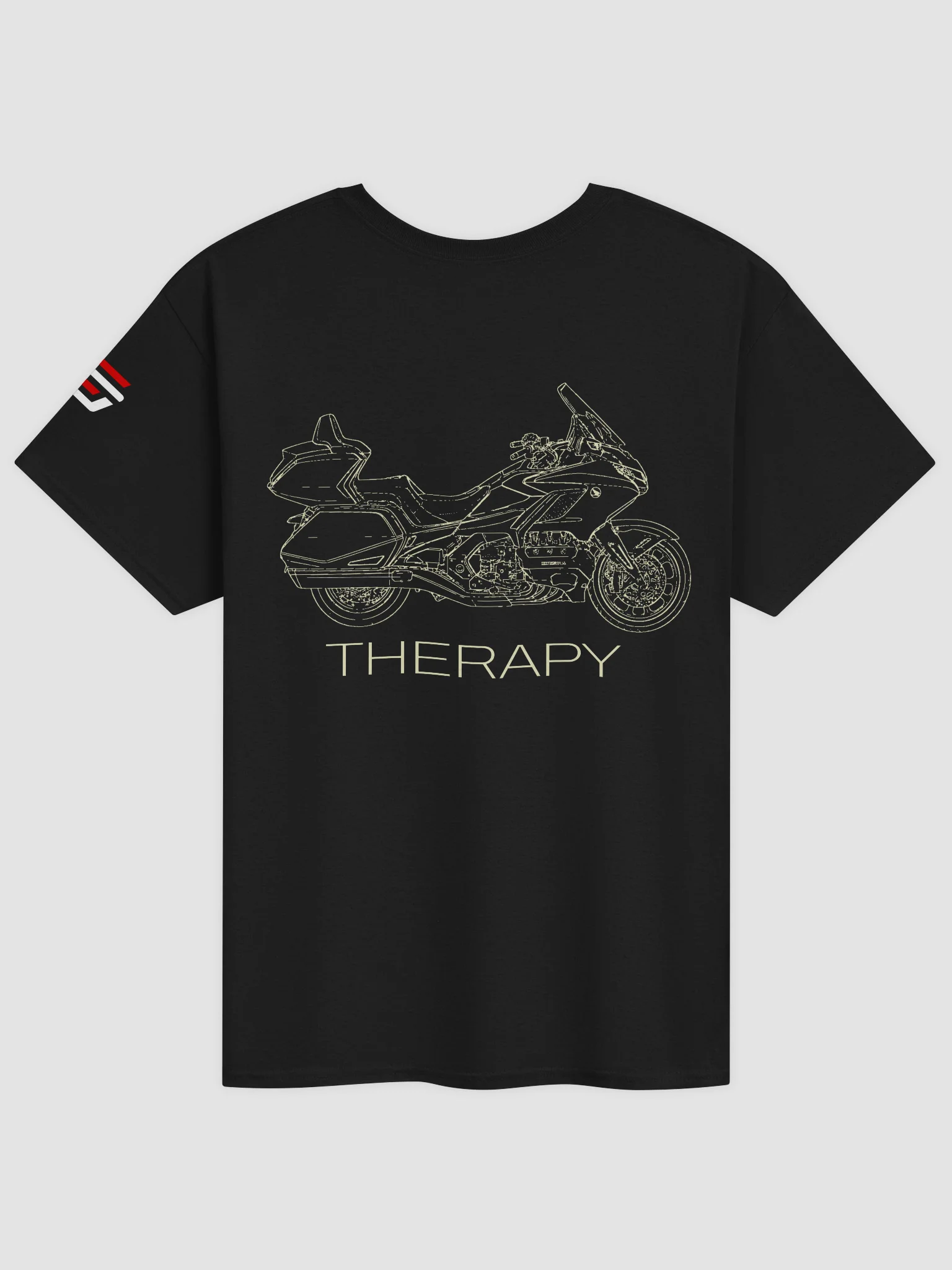 Therapy T-shirt YELLOW TEXT (Tour) product image (2)