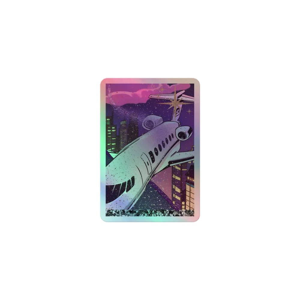 Midnight Hour | Good Days & Sunsets Holographic Sticker Collection product image (1)