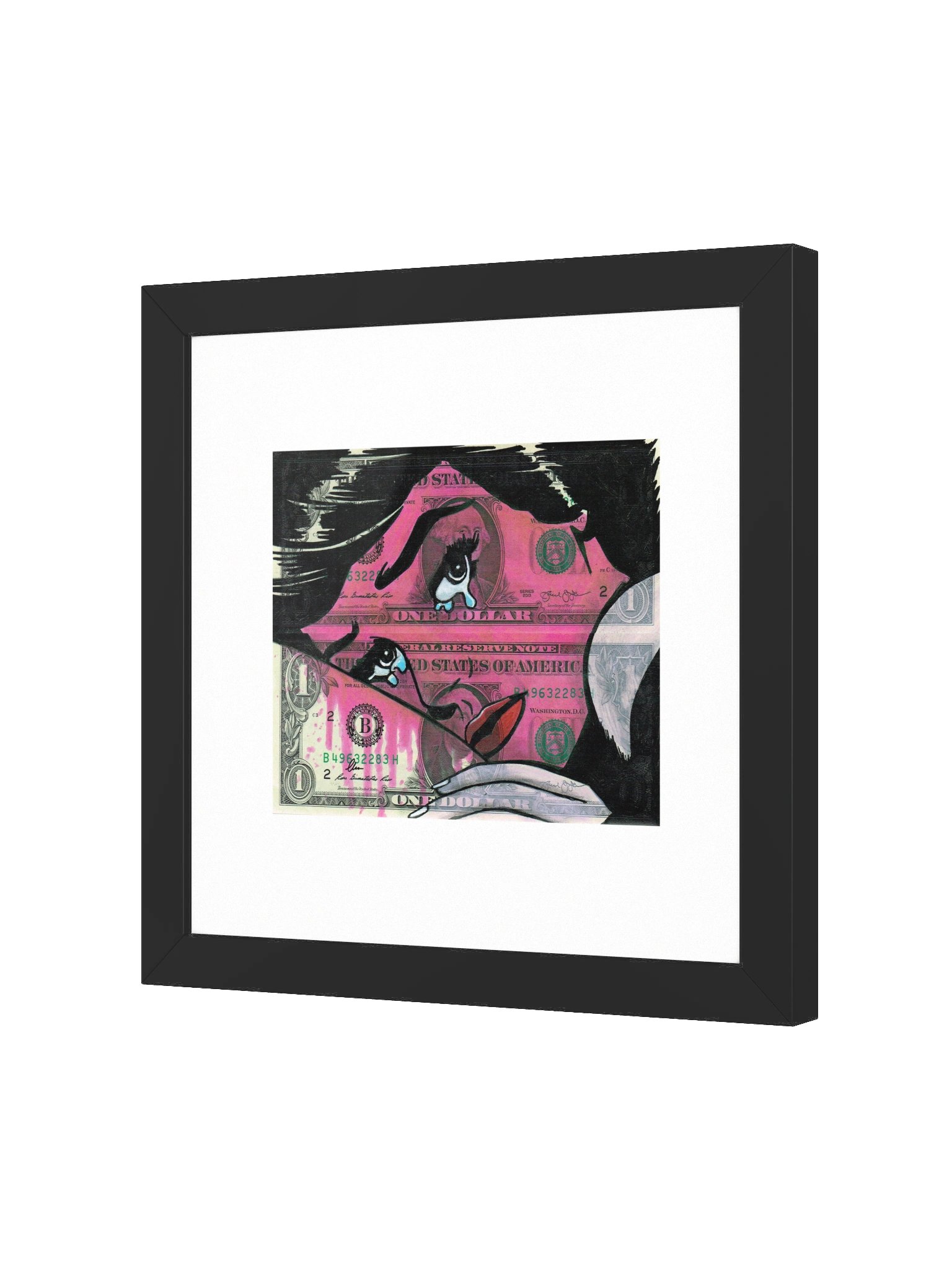Don't cry framed print product image (6)