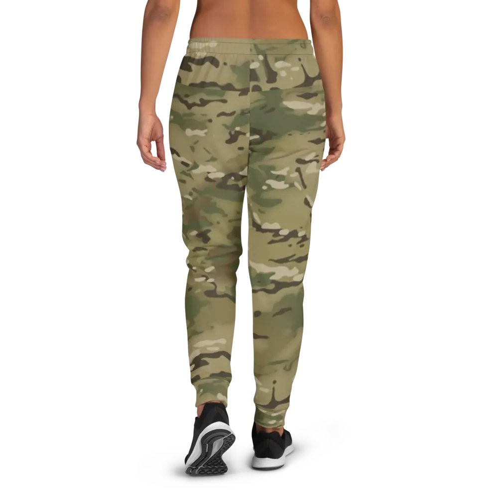 Faithful Camo: Proverb 3:25 Women's Joggers - Multicam product image (1)