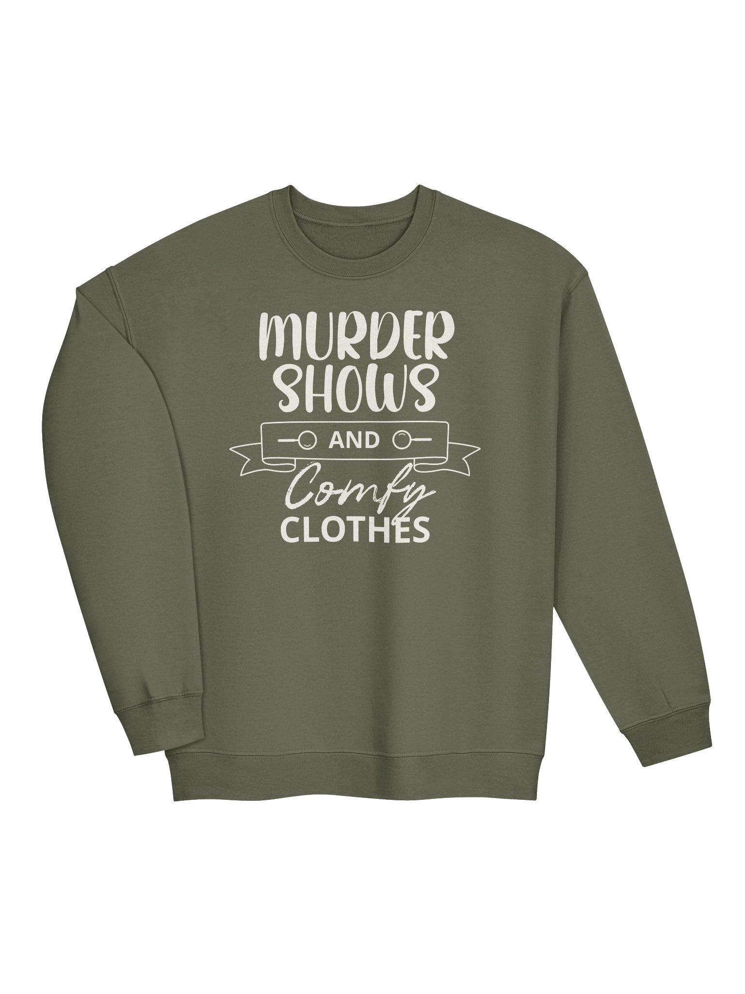 Murder Shows and Comfy Clothes Sweatshirt - Dark product image (20)