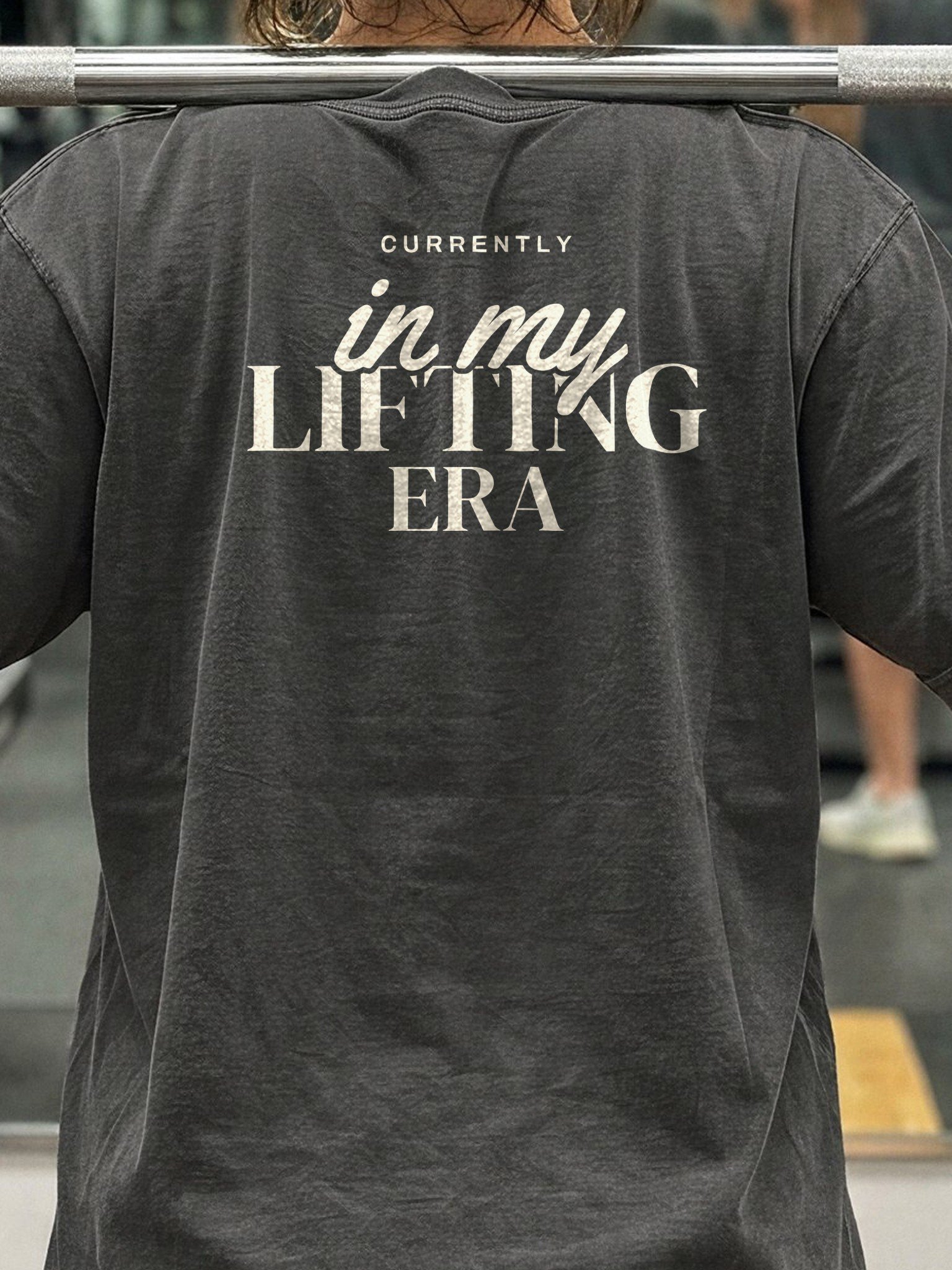In My Lifting Era Oversized Gym Tee | Pump Cover product image (4)