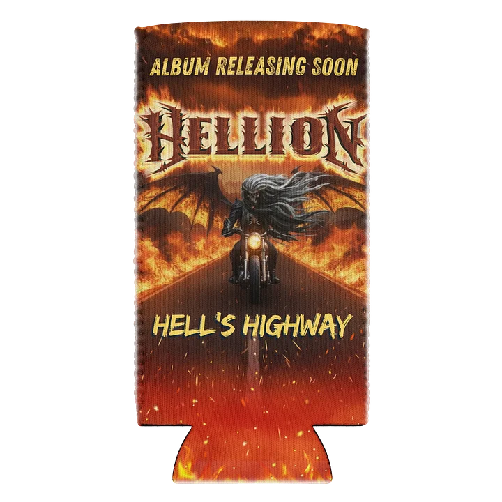 Hell's Highway Slim Can Cooler product image (1)