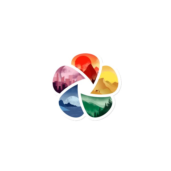 Landscape Logo Magnet product image (1)