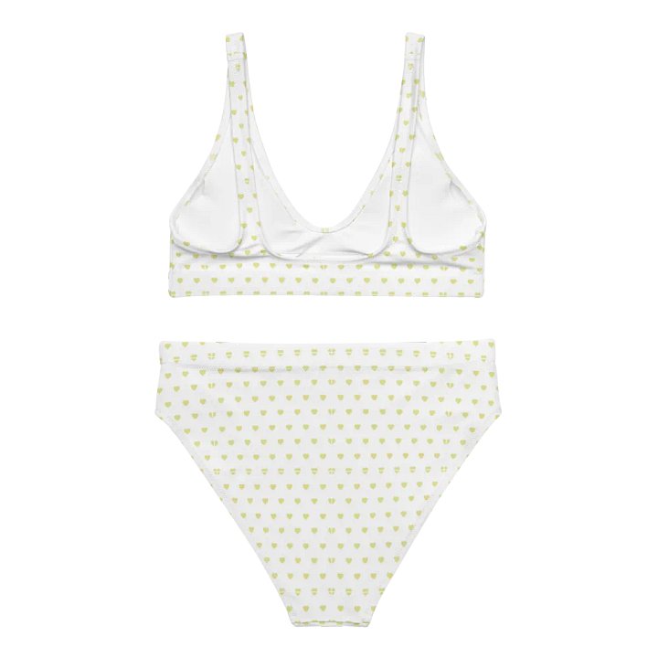 Pastel Heart Seamless Pattern High Waisted Bikini - V8 product image (2)