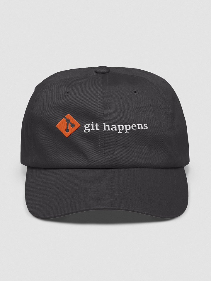 Git Happens hat – Developer Life, One Commit at a Time product image (1)