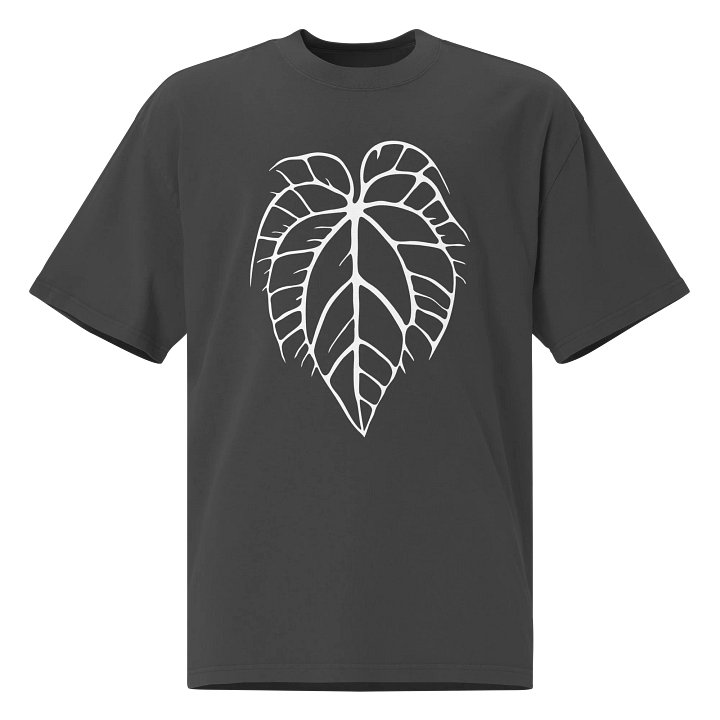 ANTHURIUM CRYSTALLINUM SKELETON - Oversized Faded T-Shirt product image (2)