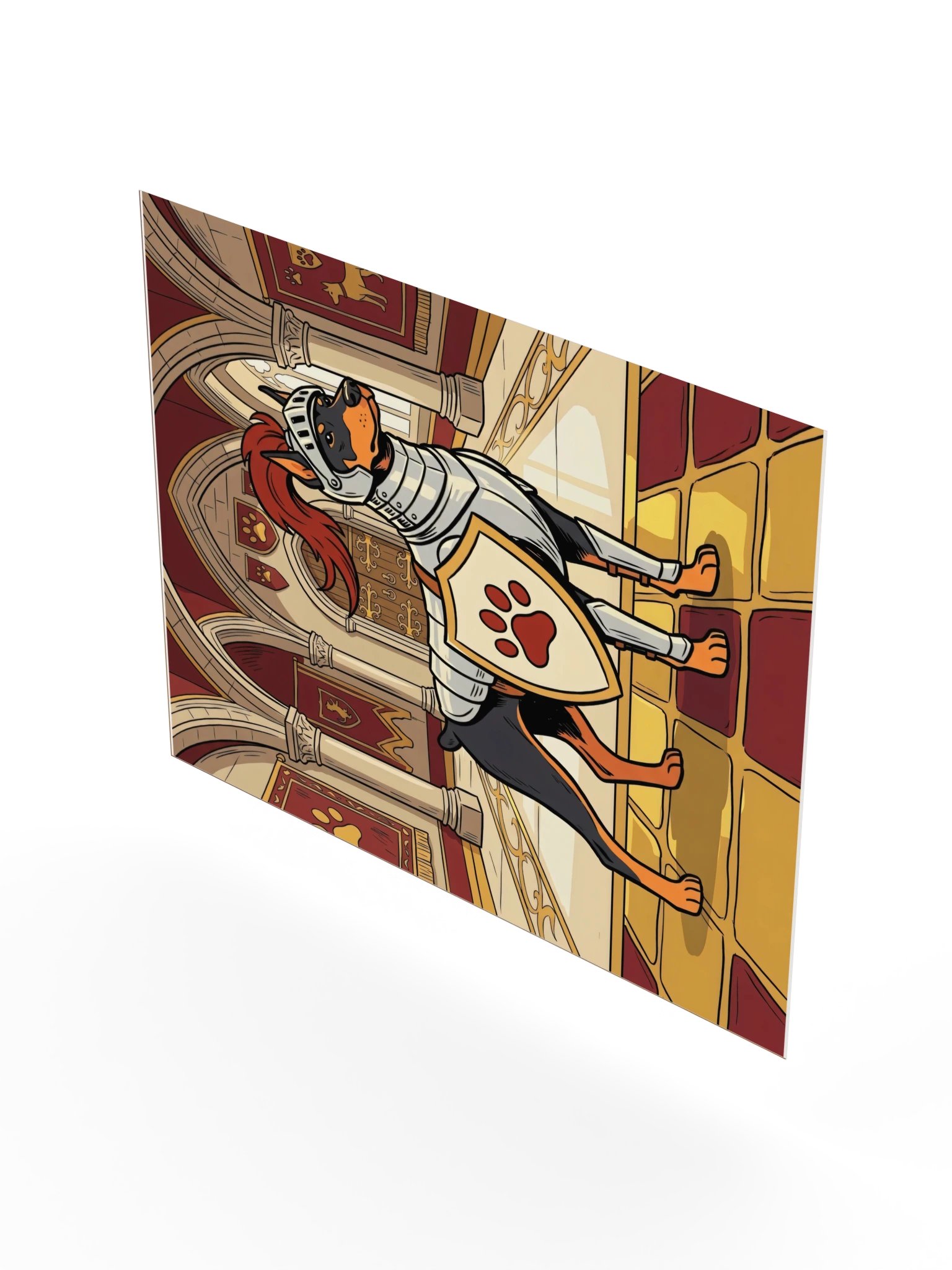 Knight Doberman Poster product image (22)