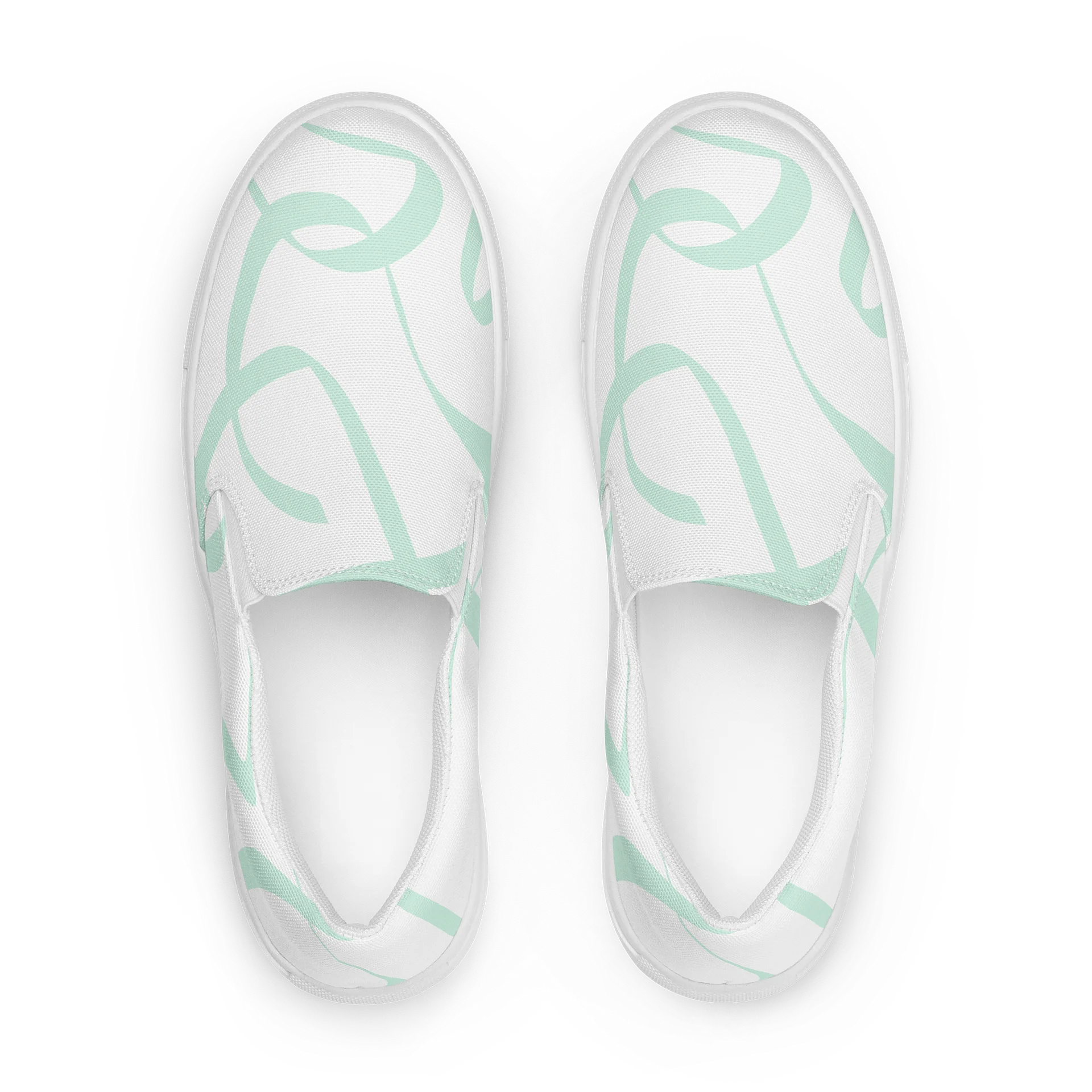 Mint Drift Custom everyday slip-ons💫 product image (1)