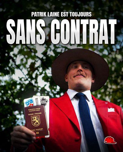 Où va-t-il continuer sa carrière? 😩
_
Au début du off-season, on entendait pleins de rumeur sur Patrik Laine. 
Des équipes co...