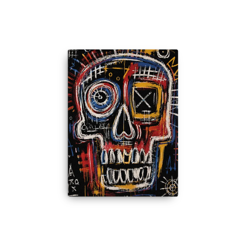 Skull Art Brut Graffiti Street Art Canvas product image (3)
