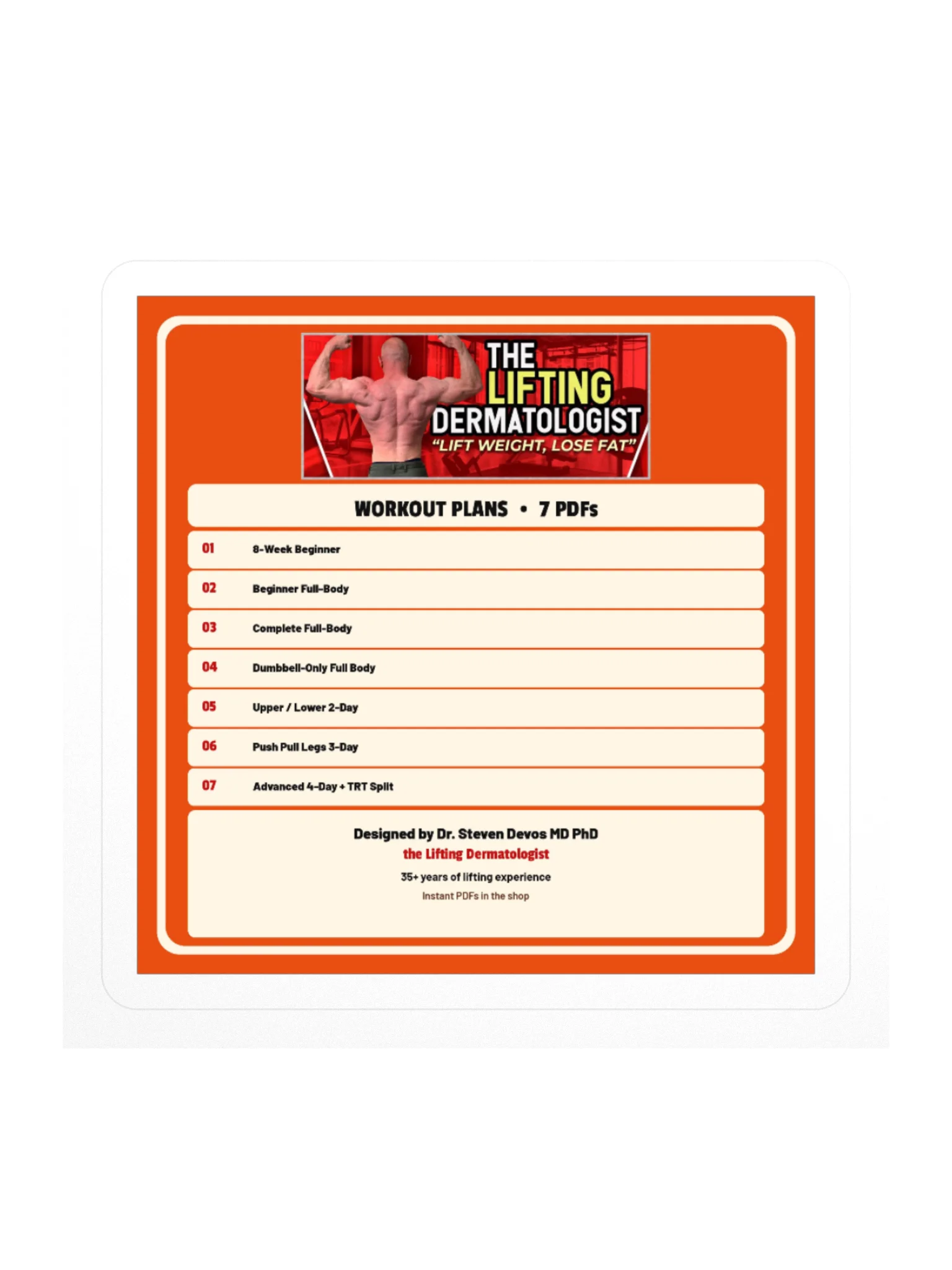 Workout Plans (sticker) product image (1)