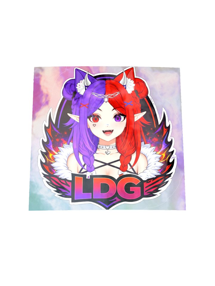 LDG HOLO Sticker product image (2)