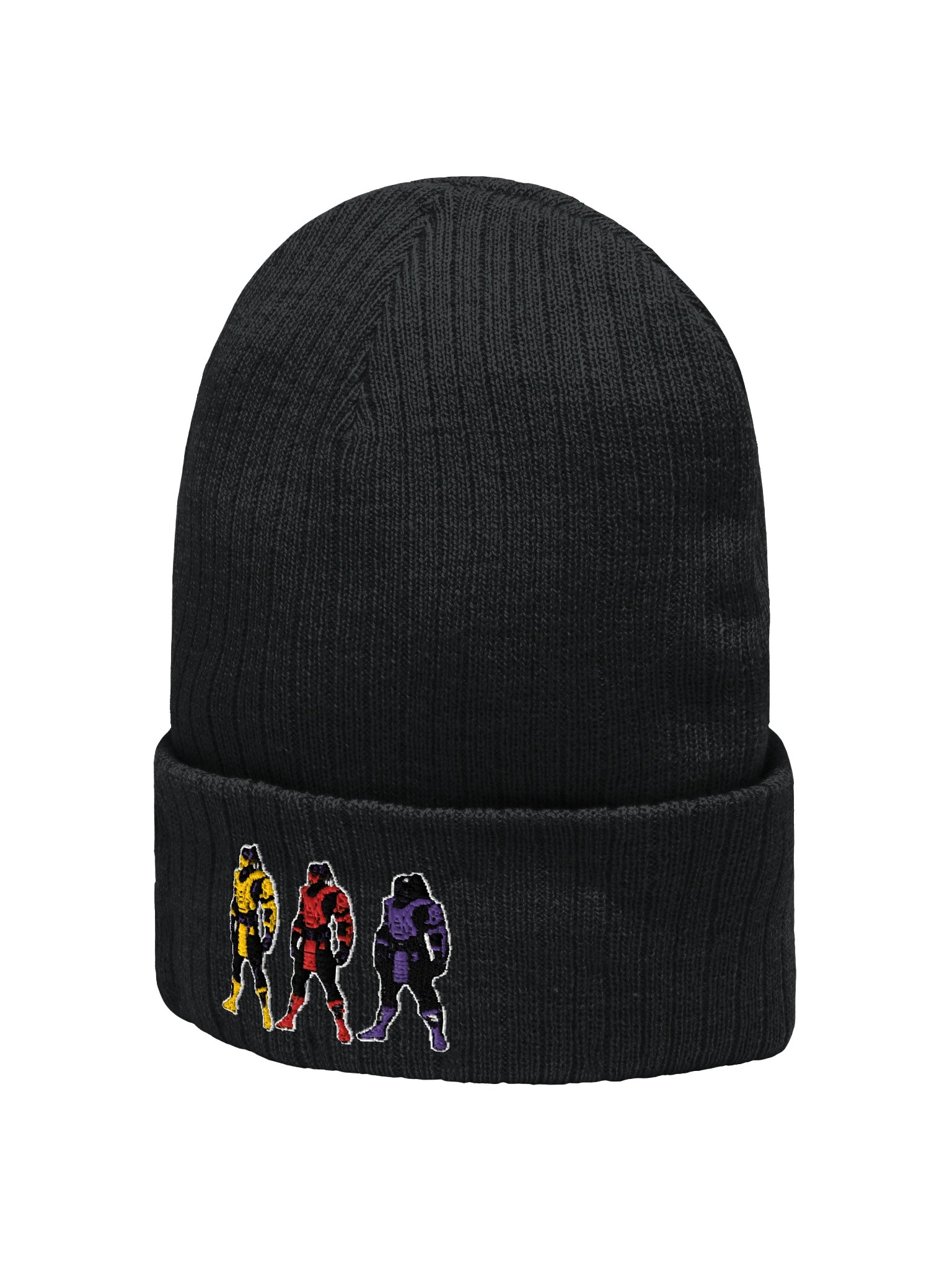 MK3 CYREX SEKTOR SMOKE CYBORG NINJA BEANIE EMBROIDERED product image (3)