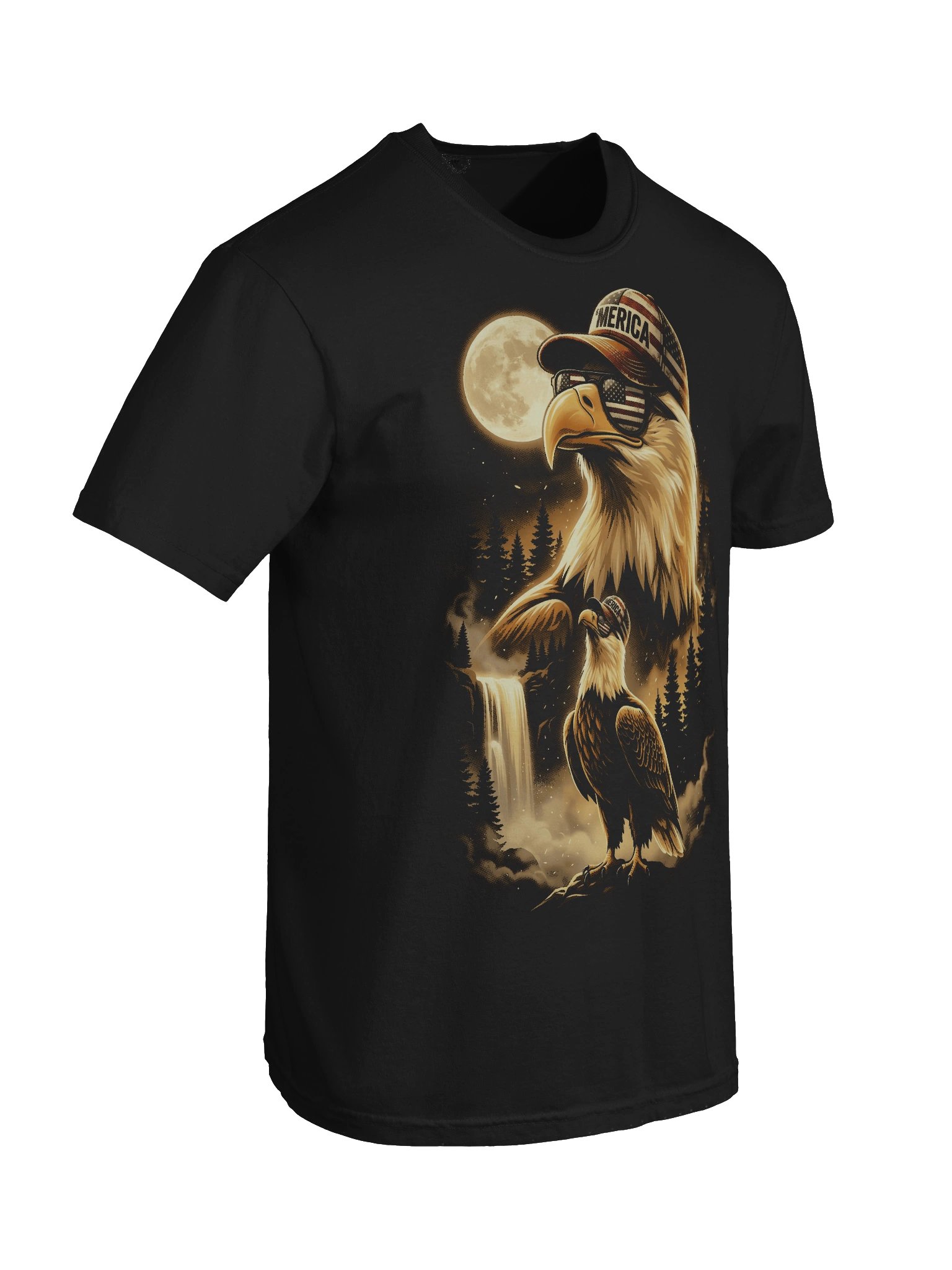 Artemis II Moon Mission T-Shirt – 250 Years America Tee, Patriotic Space Graphic Shirt product image (12)
