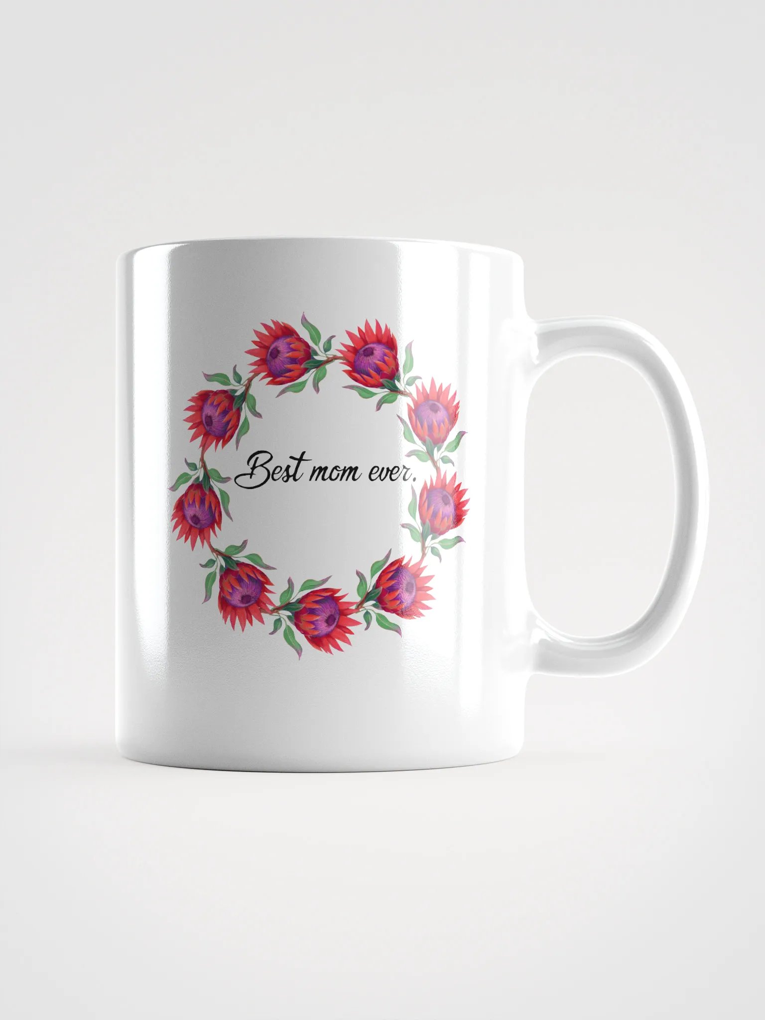 Best mom Floral Wreath Mug product image (1)