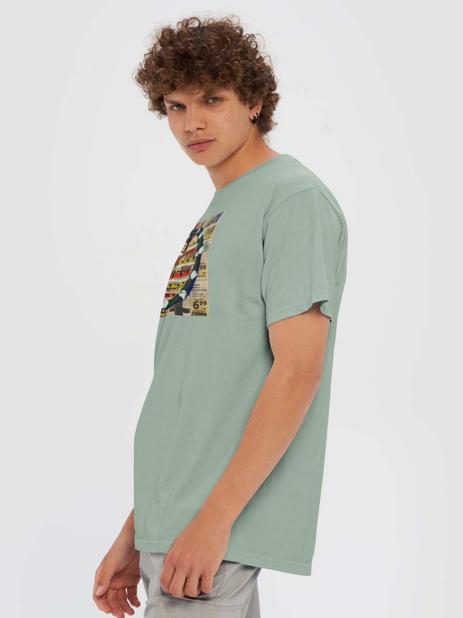 Advertisement Oil Pastel Circle T-Shirt product image (54)