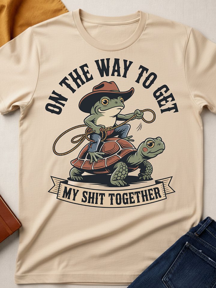Cowboy Frog Ride Turtle product image (1)