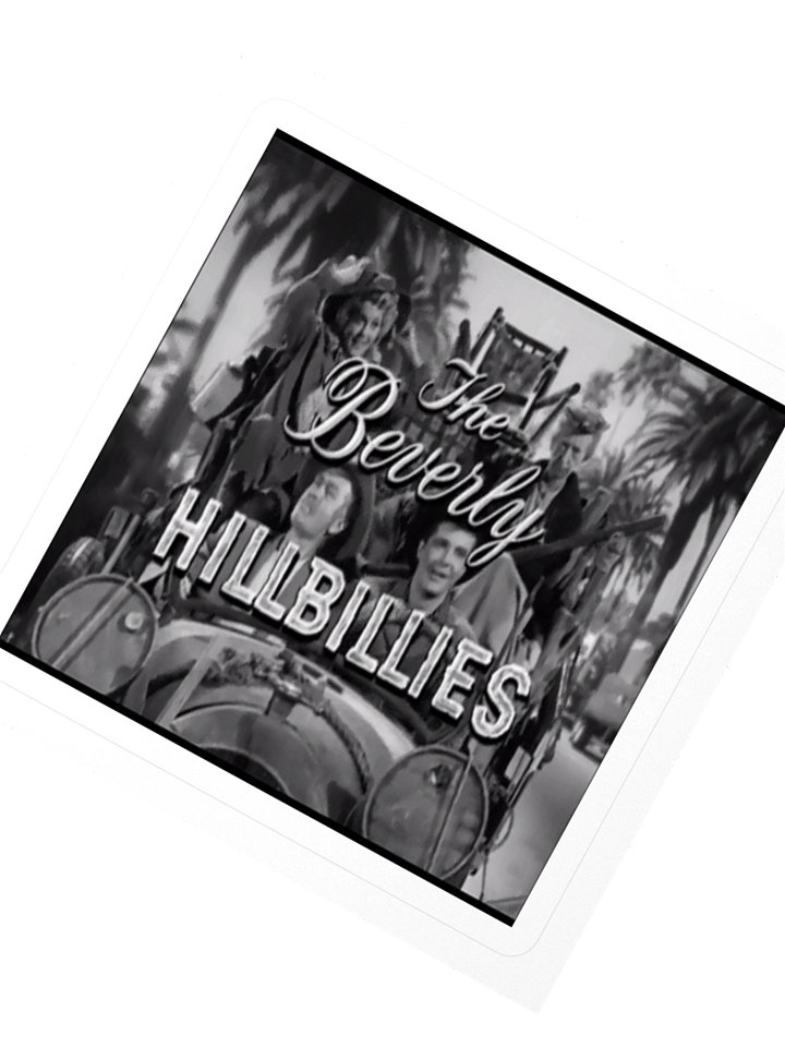 "Turbid" The Beverly Hillbillies Kiss Cut Stickers product image (2)