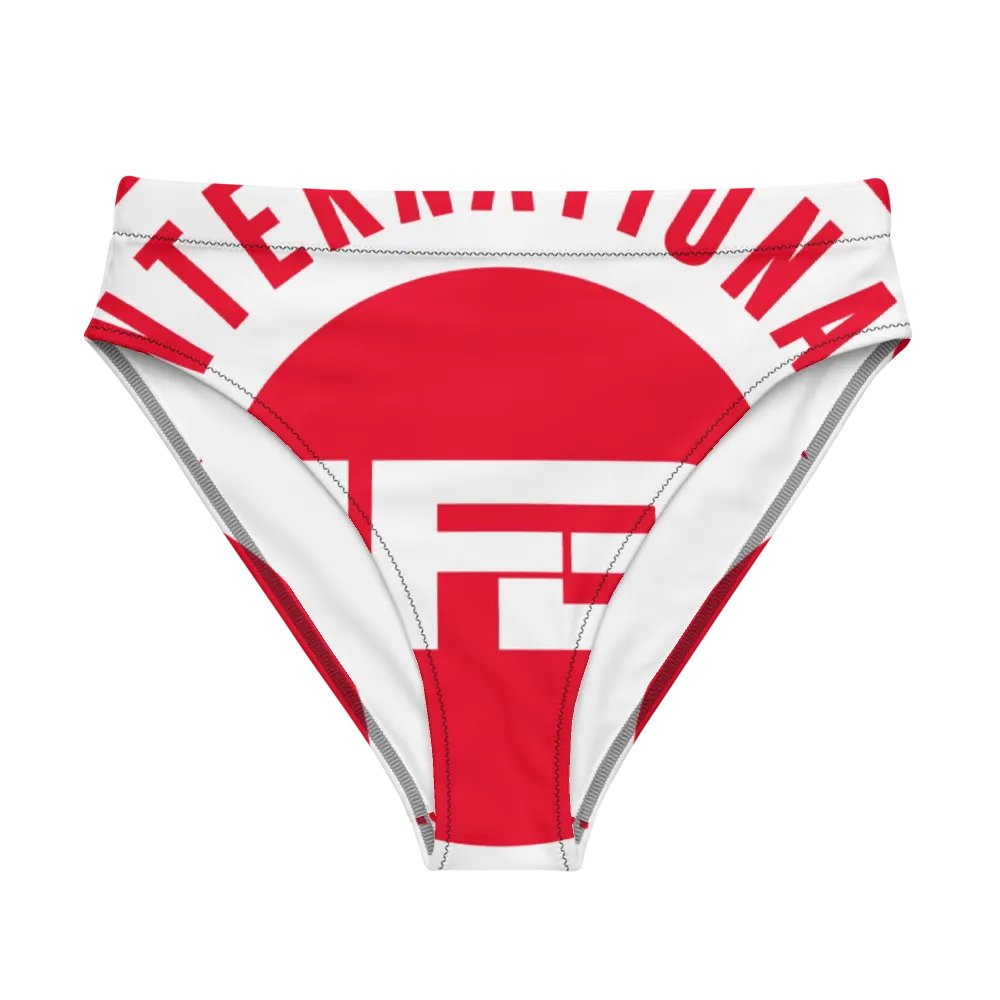IFBNewsfeed.Org's All-Over Print Recycled High Waisted Bikini Bottom product image (1)