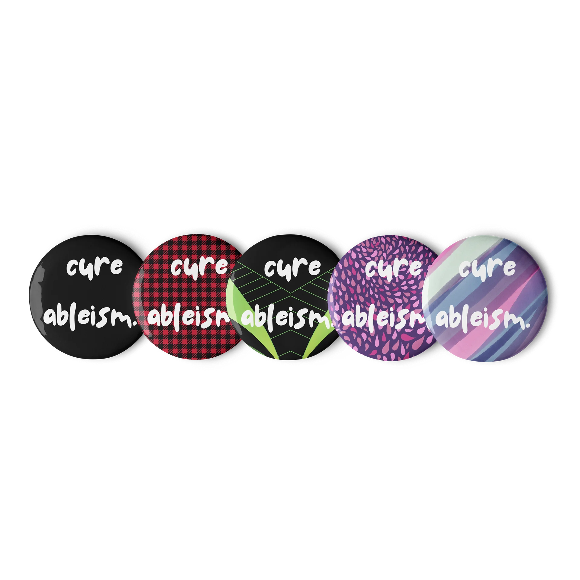 Cure Ableism button product image (1)