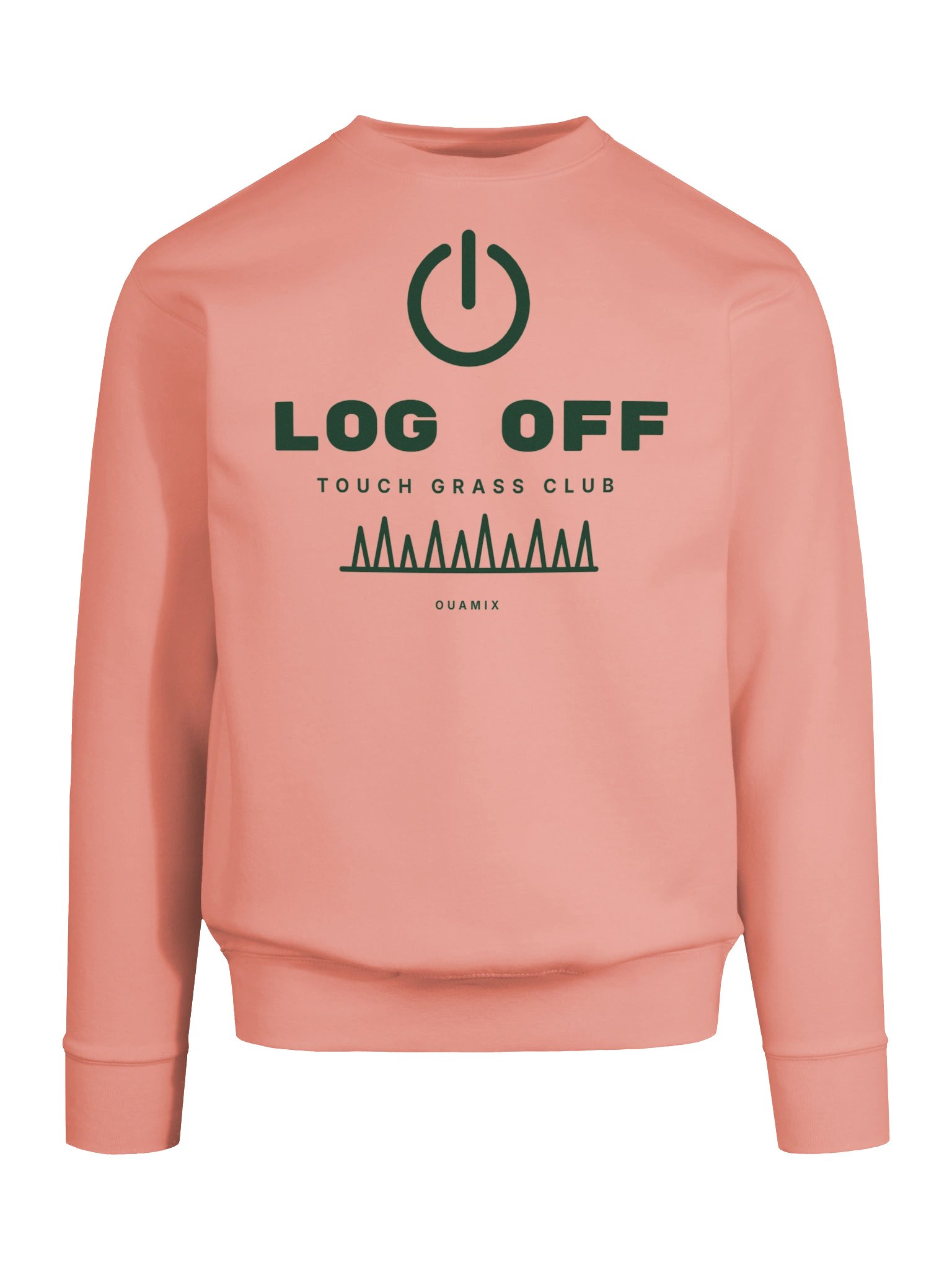 Log Off Touch Grass Club Sweatshirt product image (38)