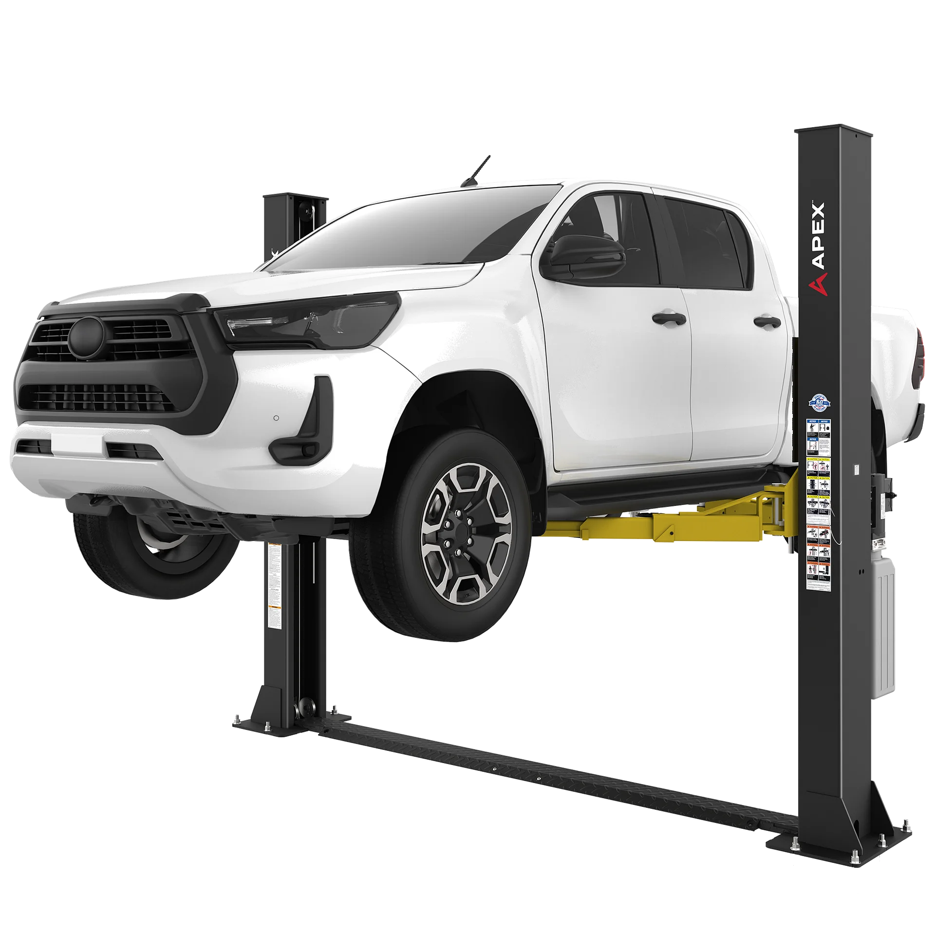 APEX AL9LC Two Post Car Lift - 9,000-Lb Capacity - Floorplate product image (1)