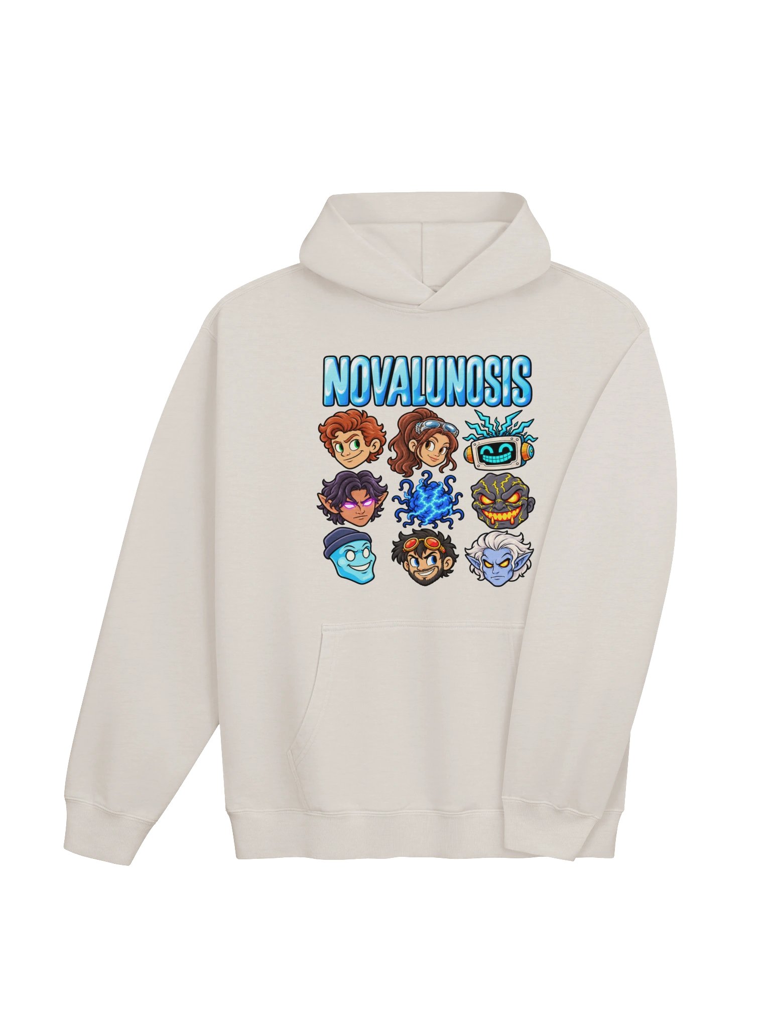 Novalunosis "Cartoon" Characters Hoodie product image (20)