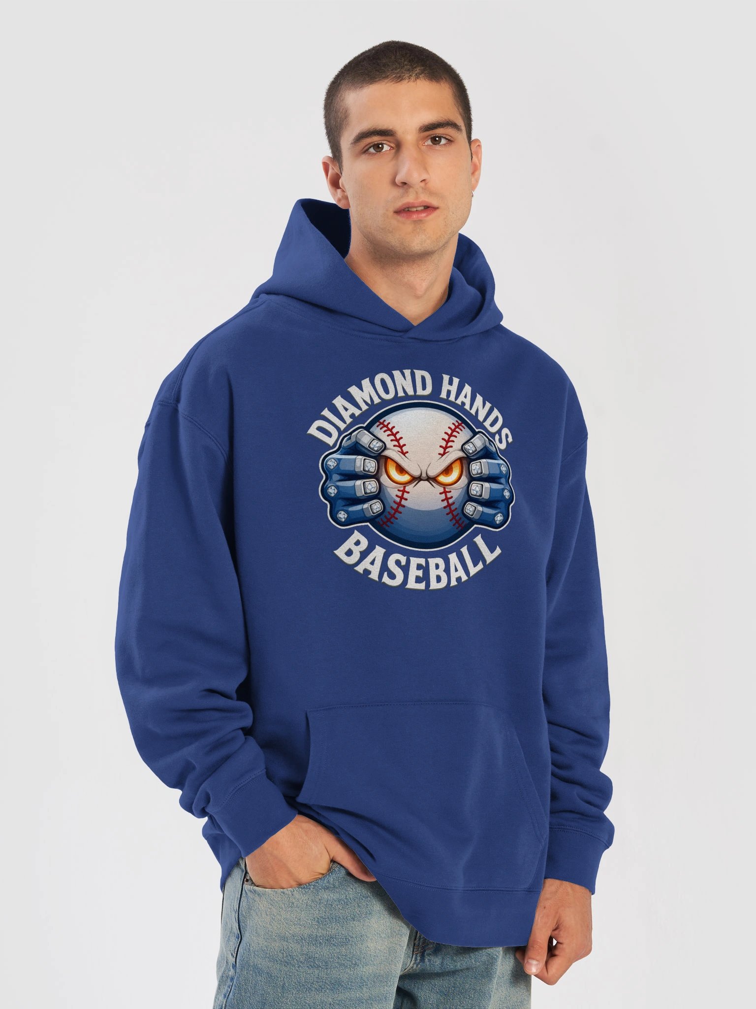 Diamond Hands Baseball Classic Logo Hoodie product image (2)