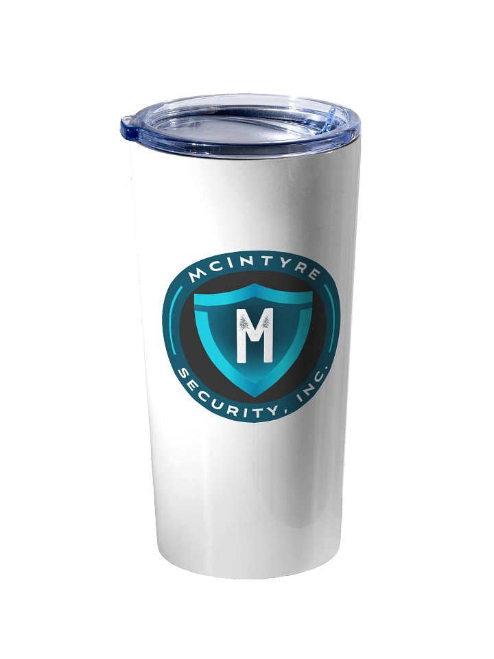 20 oz. Stainless Steel Water Bottle - McIntyre Security logo product image (2)