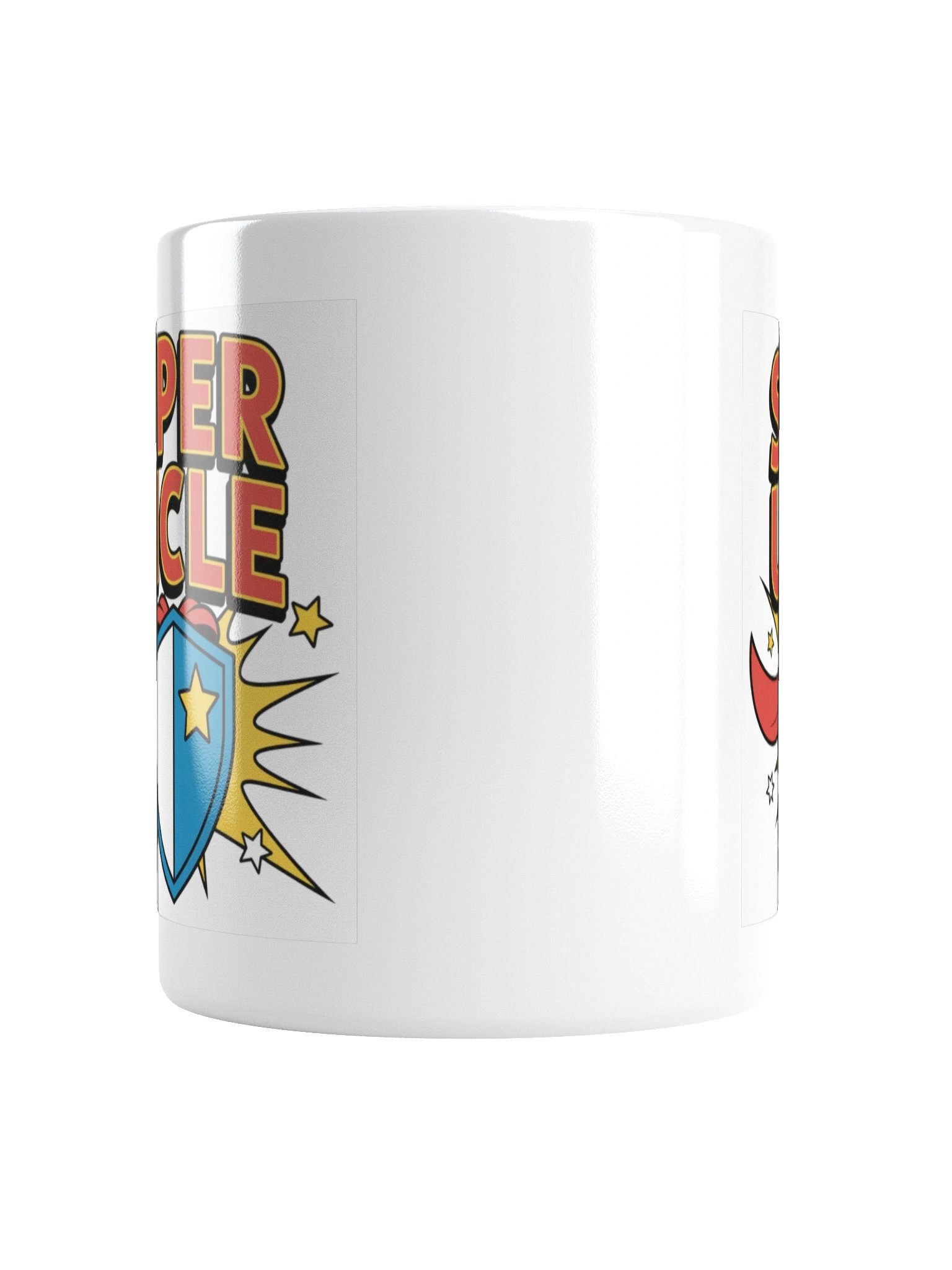 Super Uncle Comic Style Coffee Mug product image (6)